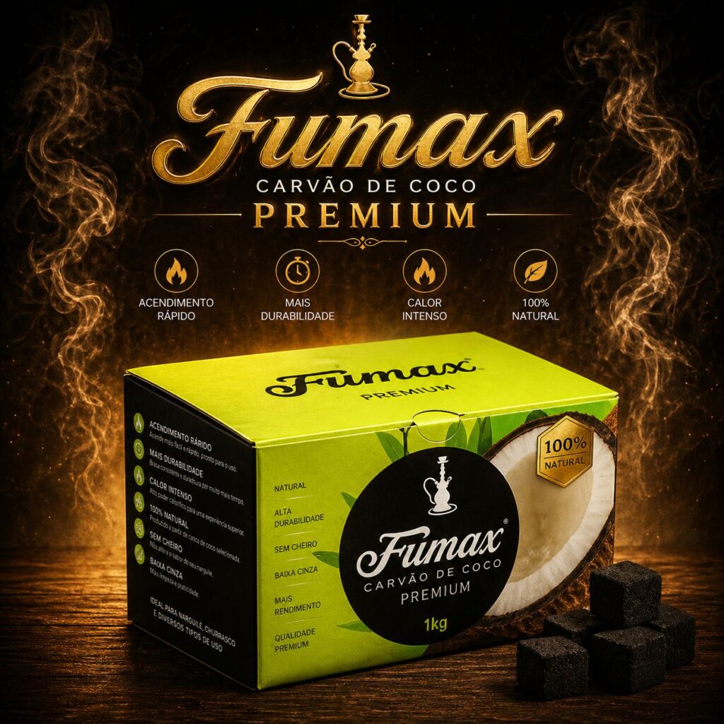 CARVÃO FUMAX 1KG