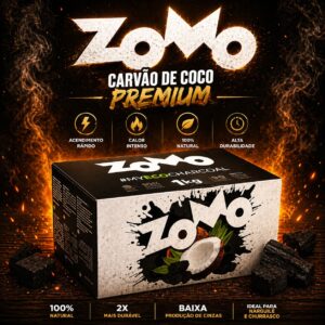 CARVÃO ZOMO 1KG