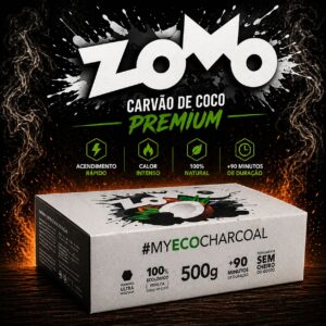 CARVÃO ZOMO 500g