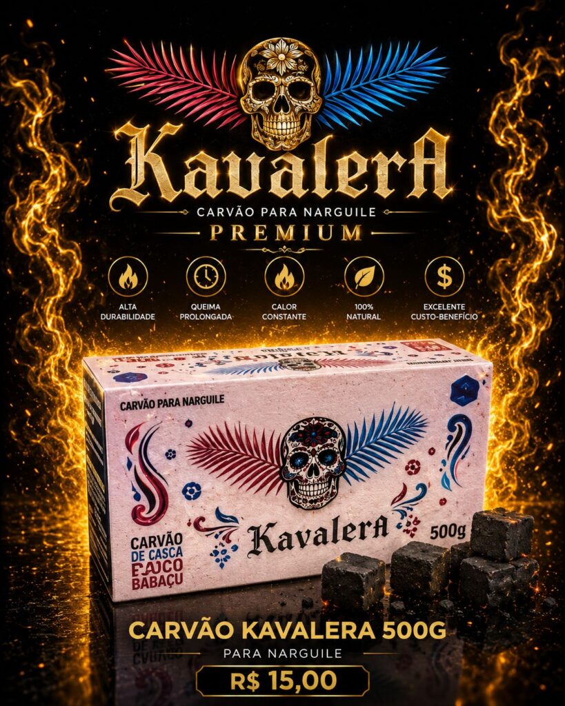 CARVÃO KAVALERA 500G