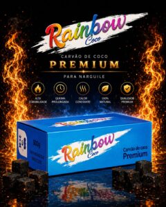 CARVÃO RAINBOW 500G