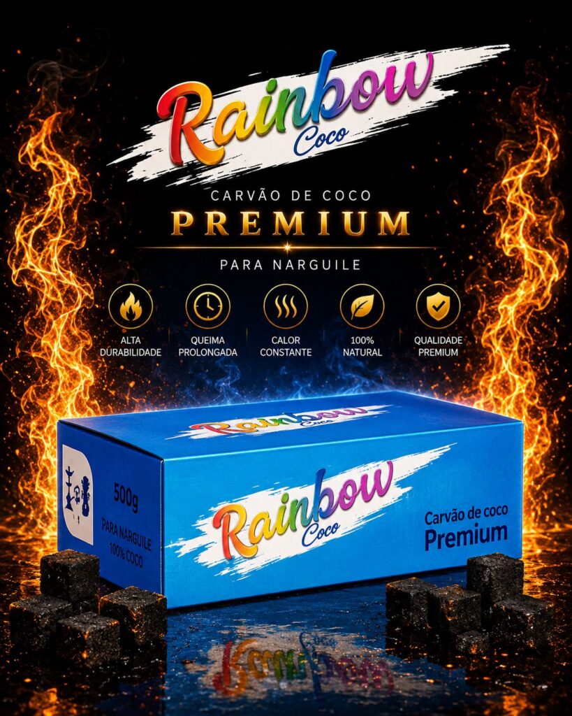 CARVÃO RAINBOW 500G