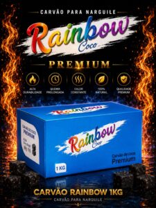 CARVÃO RAINBOW 1kG