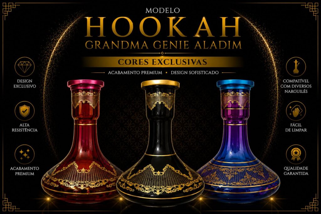 HOOKAH GRANDMA GENIE ALADIM