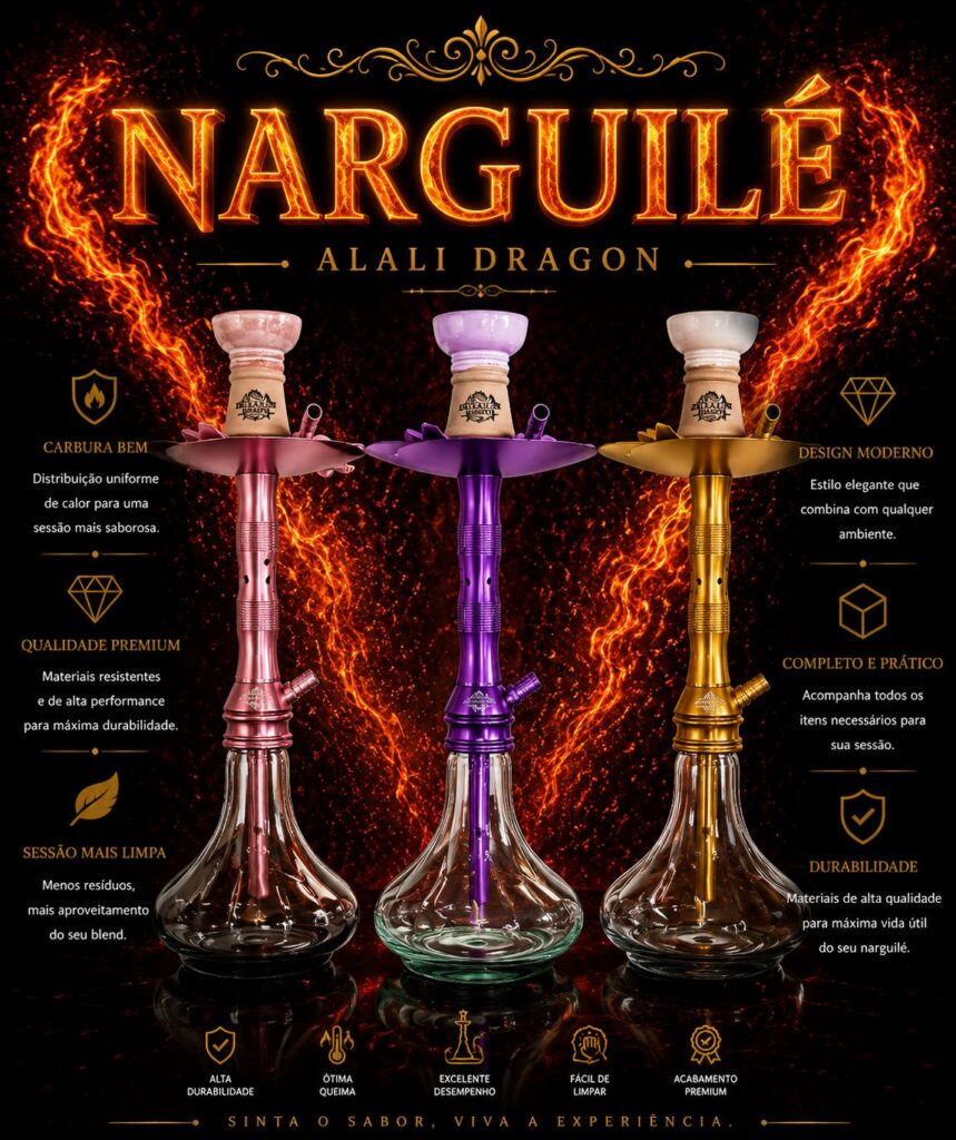 NARGUILÉ ALALI DRAGON