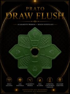 PRATO DRAW FLUSH PEQUENO
