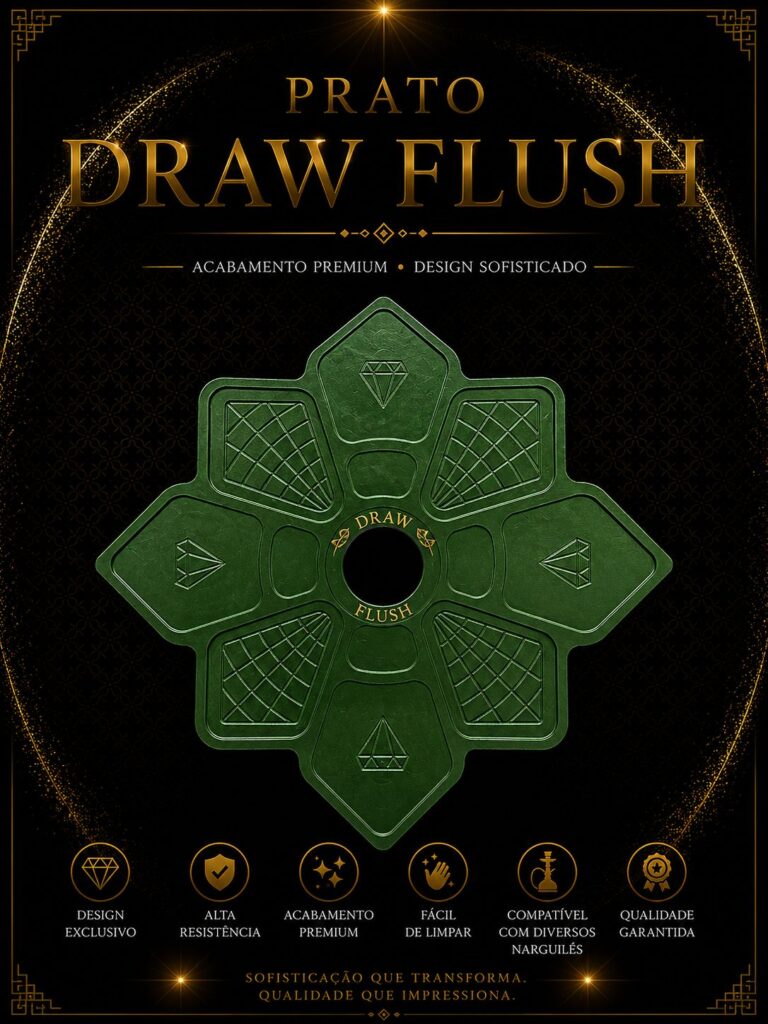 PRATO DRAW FLUSH PEQUENO