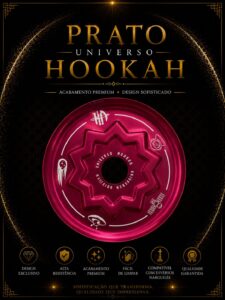 PRATO UNIVERSO HOOKAH