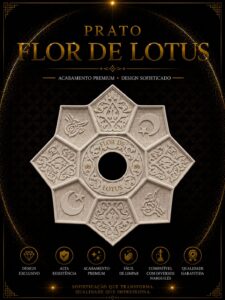 PRATO FLOR DE LOTUS