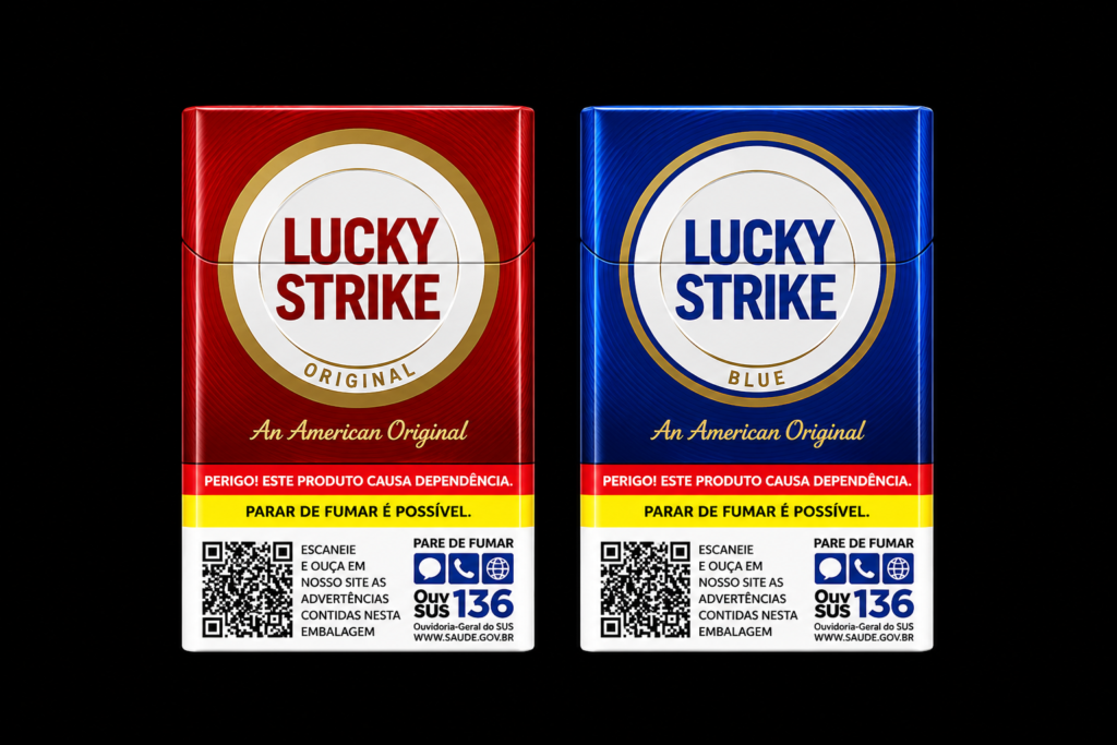 PACOTE LUCKY STRIKE AN AMERICAN ORIGINAL